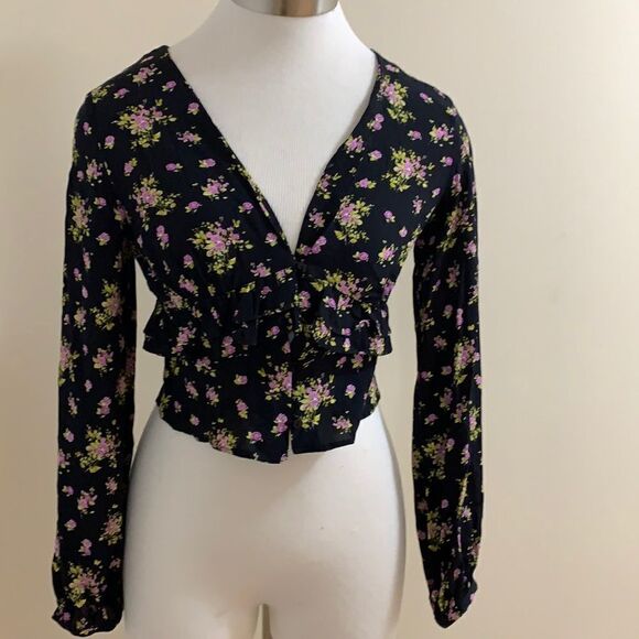 ZARA  BLOUSE  - Picture 1 of 6